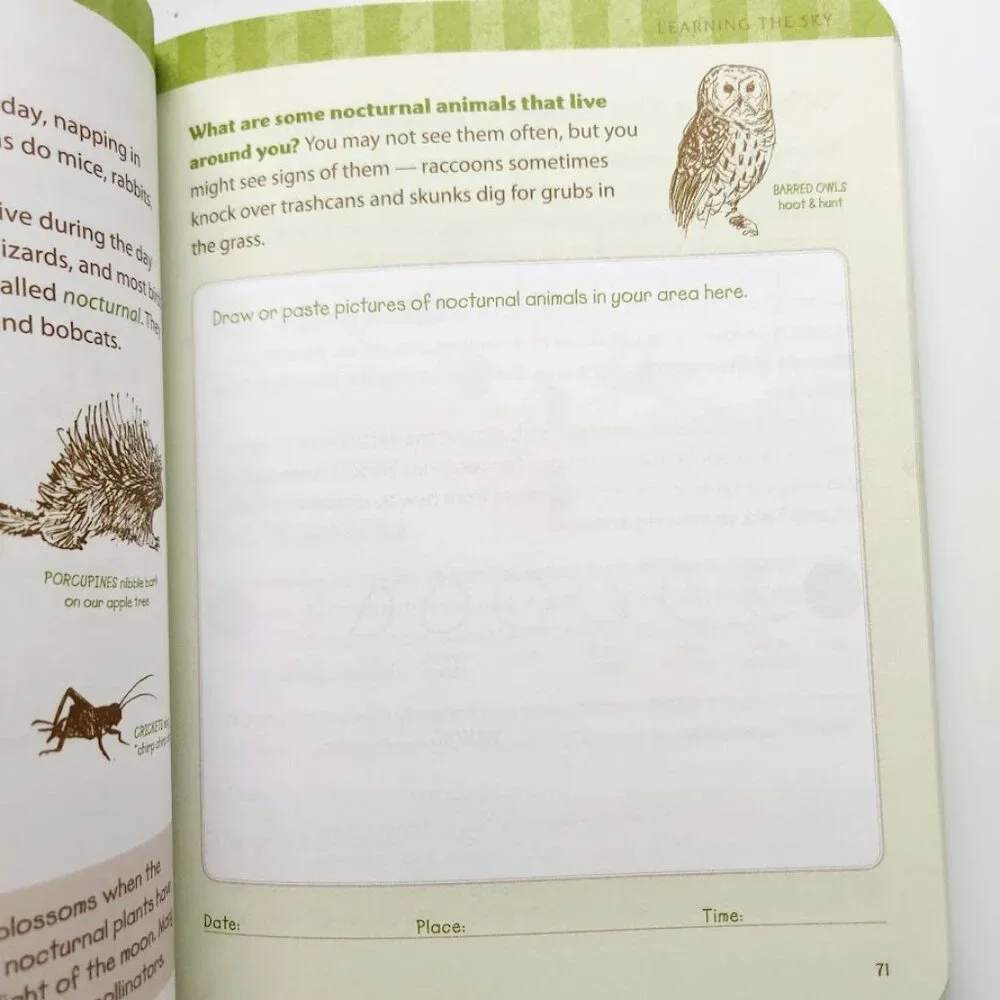 The Nature Connection Outdoor Workbook for Kids, Families, and Classrooms Clare